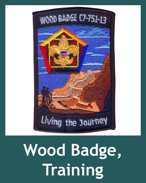 Woodbadge, Training