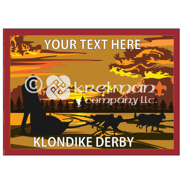 K534-Sunset-Dogsled