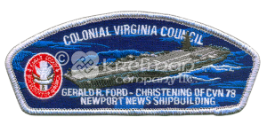 K122181-CSP-Colonial-Virginia-Council-Gerald R. Ford-CVN78-Newport-News-Shipbuilding