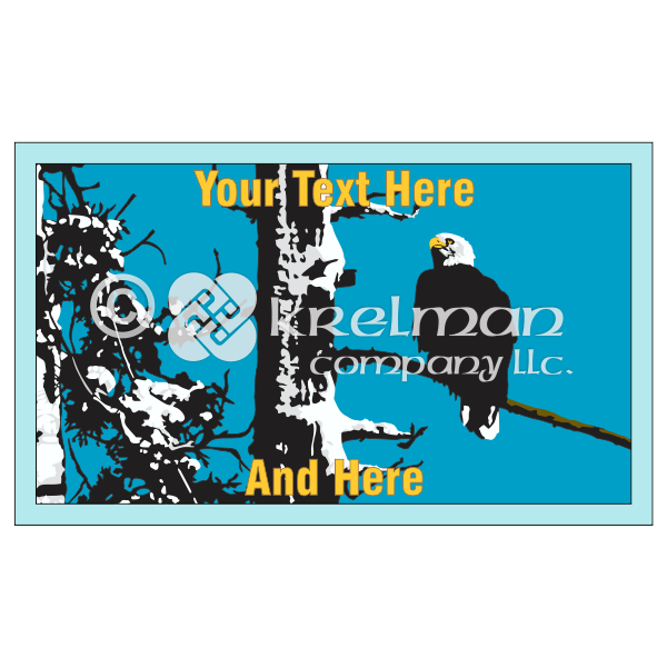 K115-Bald-Eagle-On-Tree