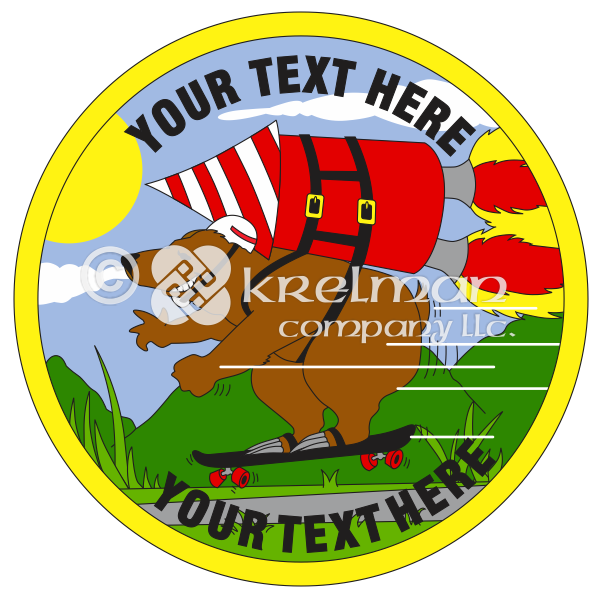 k1004-Skateboarding-Rocket-Bear