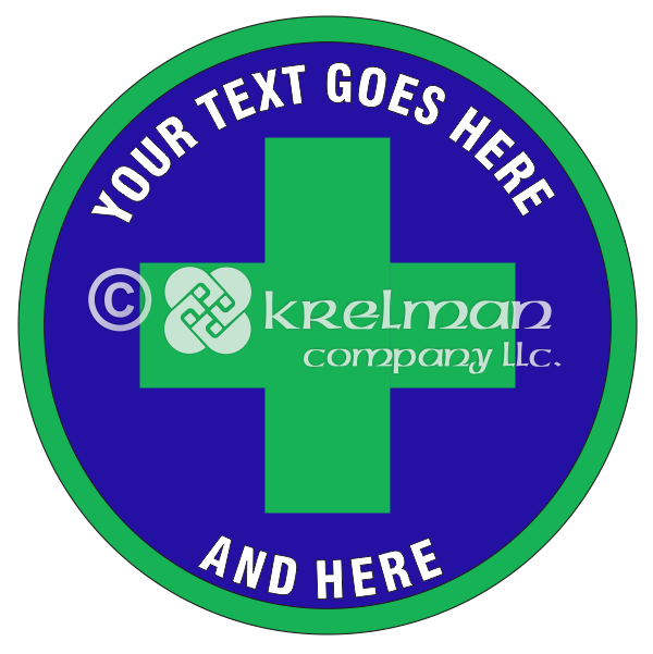 k1713-First-Aid-Cross-Green