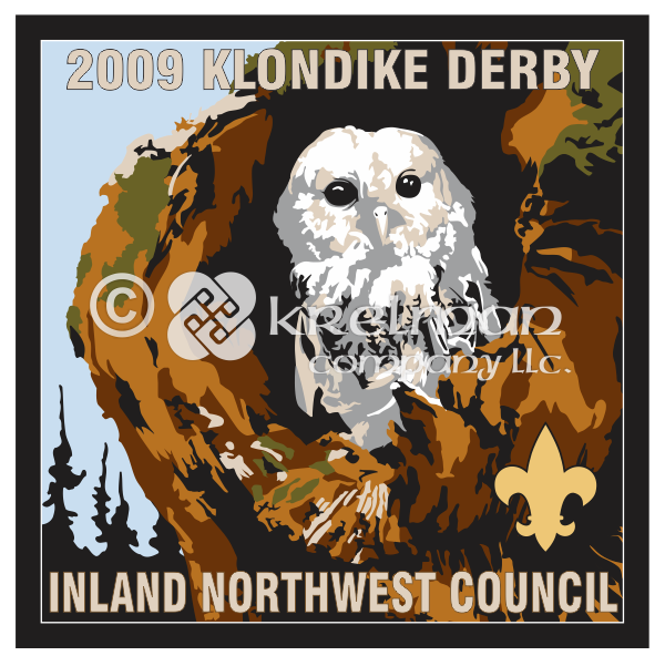 k1909-White-Owl-In-Log