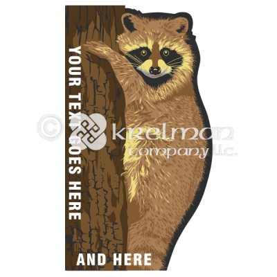 k611-Raccoon-On-A-Tree